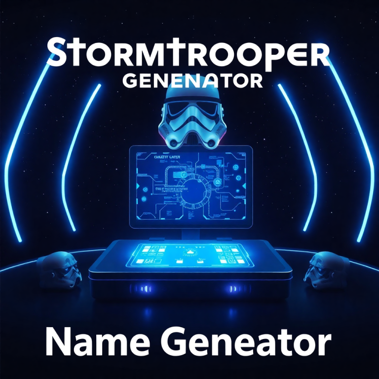 Stormtrooper Name Generator