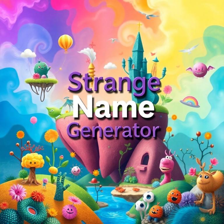Strange Name Generator