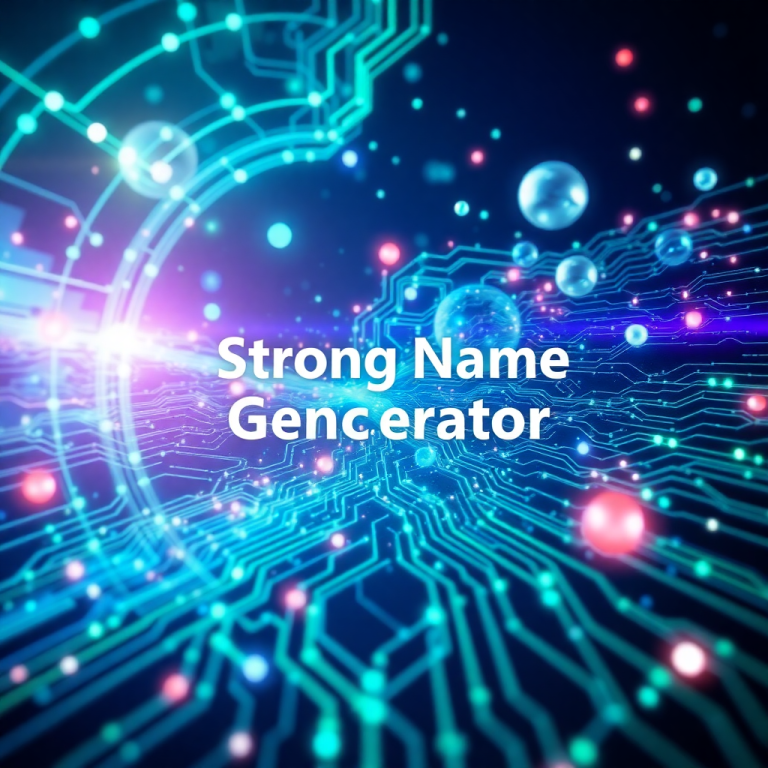 Strong Name Generator
