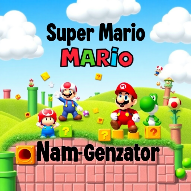 Super Mario Name Generator