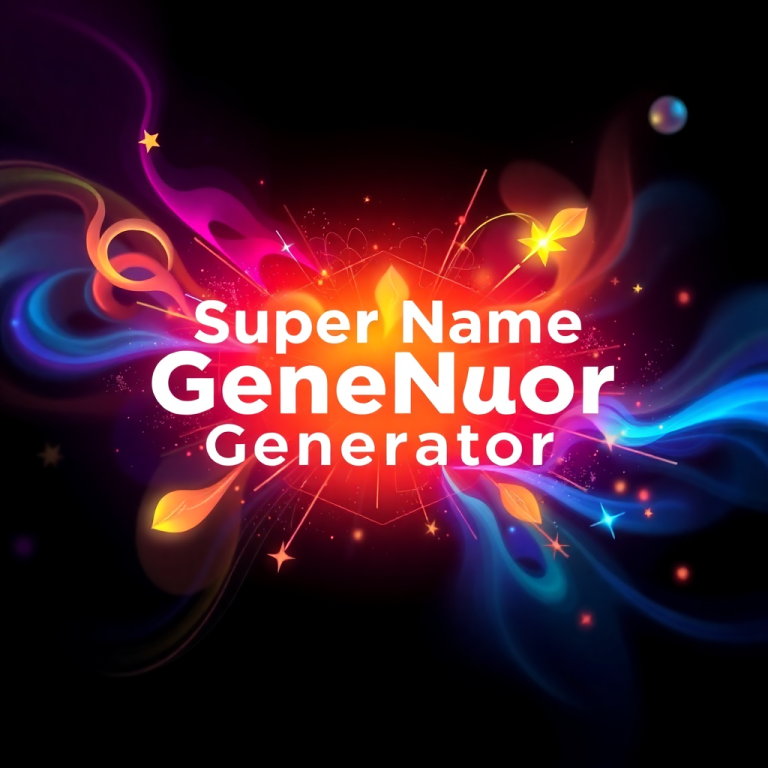 Super Name Generator