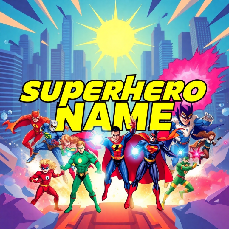 Superhero Name Generator Based On Power
