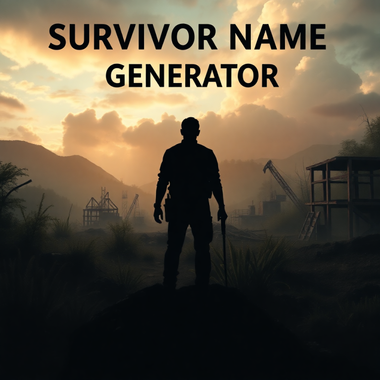 Survivor Name Generator