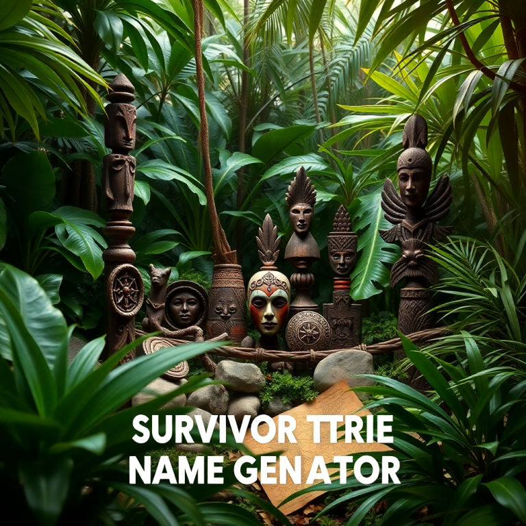 Survivor Tribe Name Generator