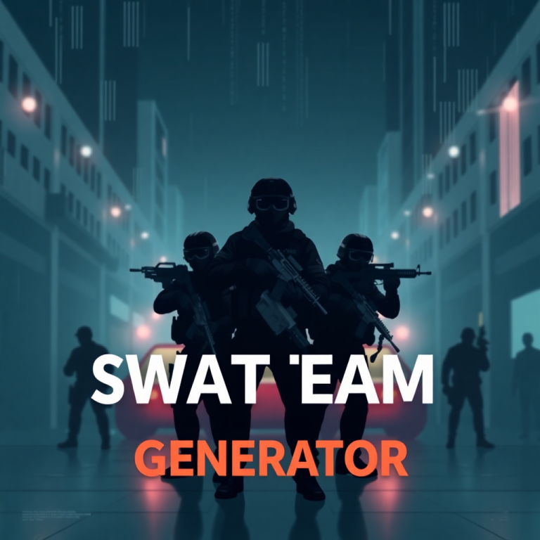 Swat Team Name Generator