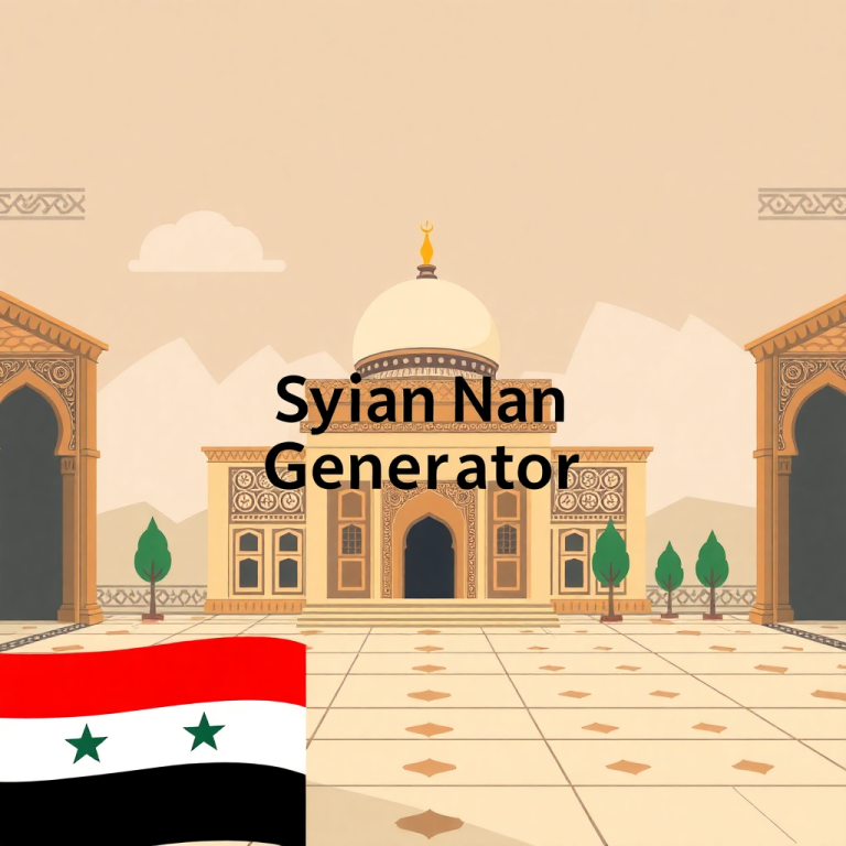 Syrian Name Generator