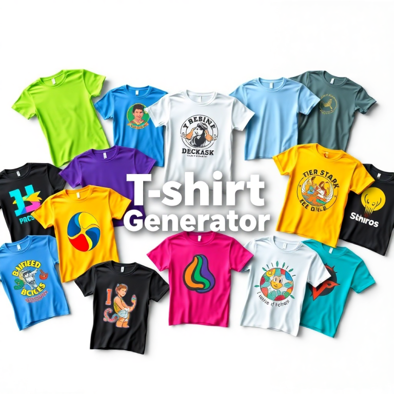 T Shirt Generator Mockup
