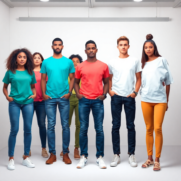 T-shirt Mockup Generator With Model Free