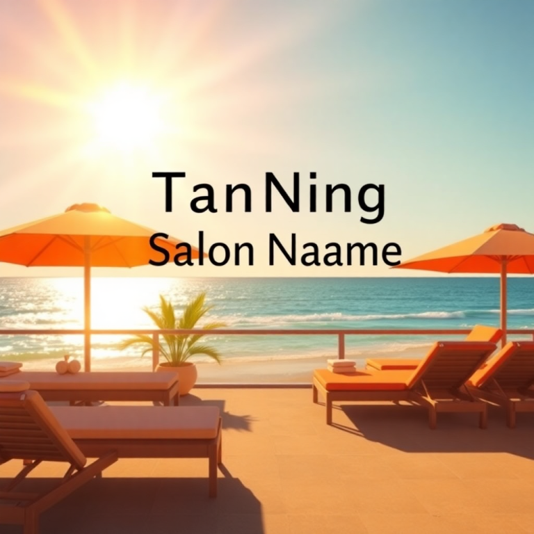 Tanning Salon Name Generator