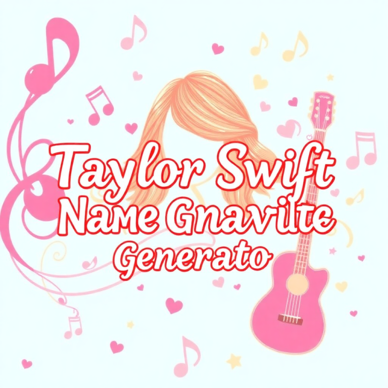 Taylor Swift Name Generator