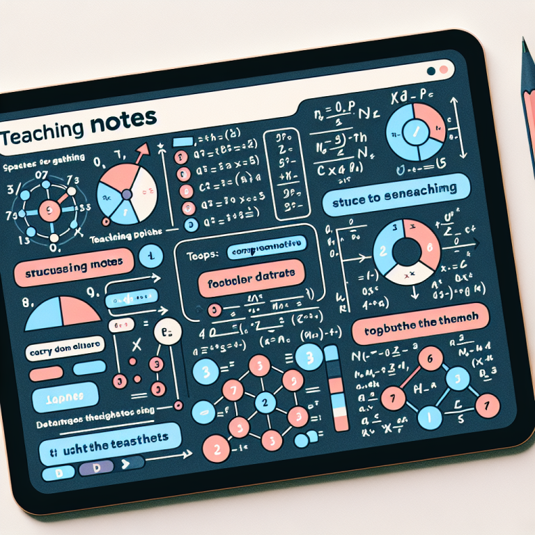 Teaching Notes Generator
