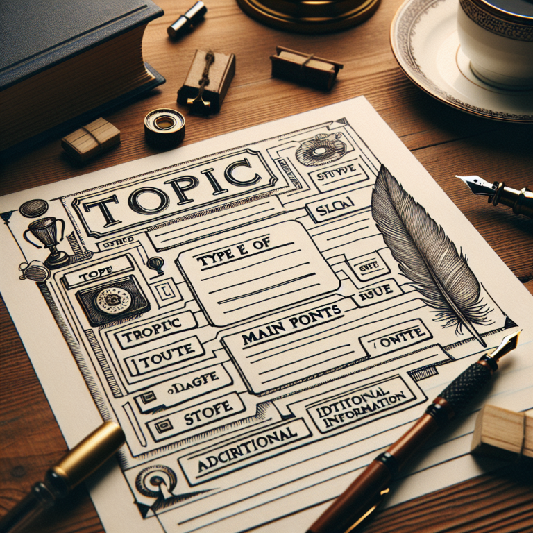 Teaching Outline Generator