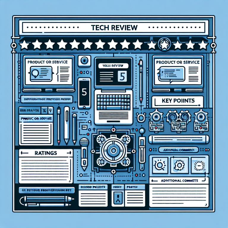 Tech Review Generator