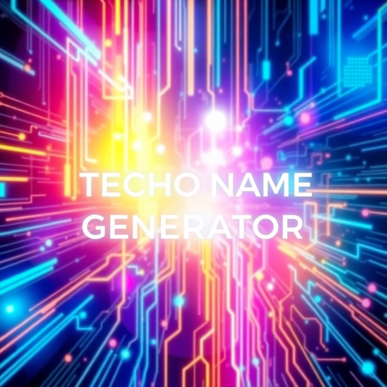 Techno Name Generator