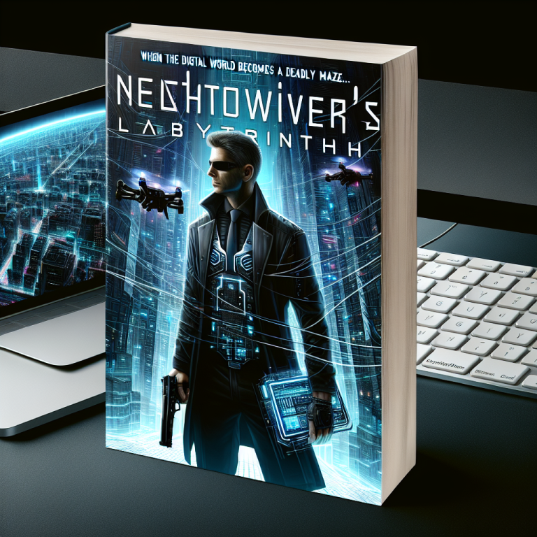 Technothriller Book Cover Generator