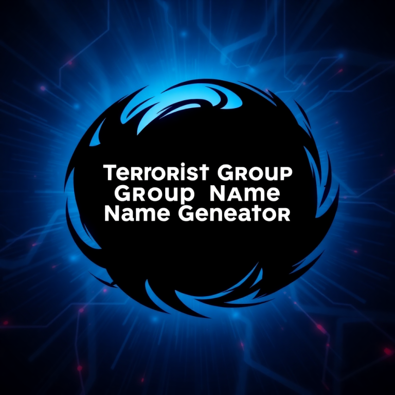 Terrorist Group Name Generator