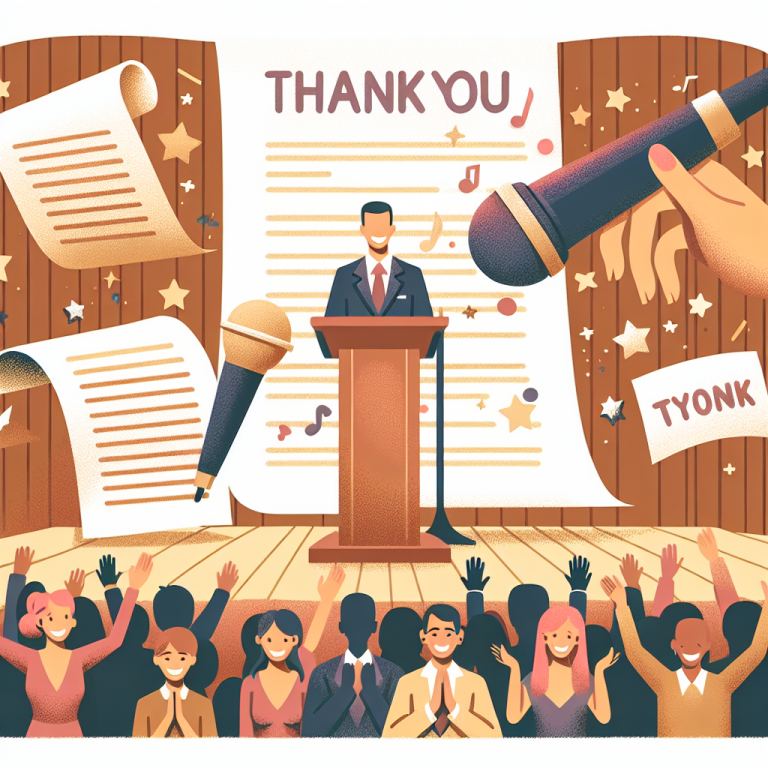 Thank You Speech Generator