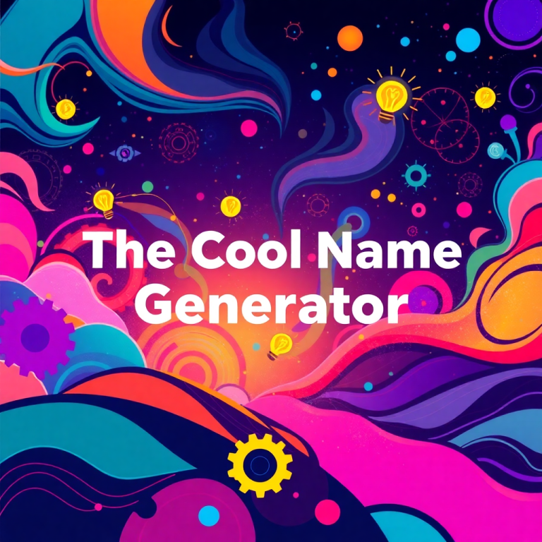 The Cool Name Generator