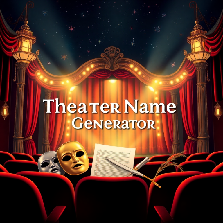 Theater Name Generator