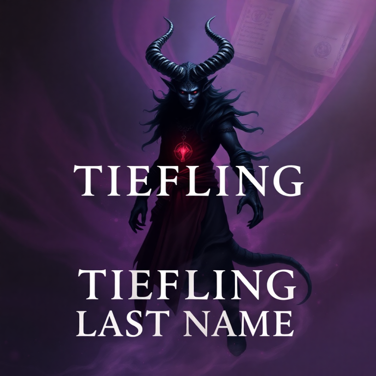Tiefling Last Name Generator