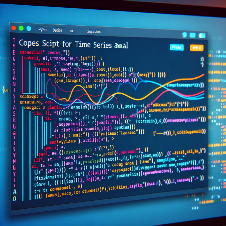 Time Series Analysis Script Generator