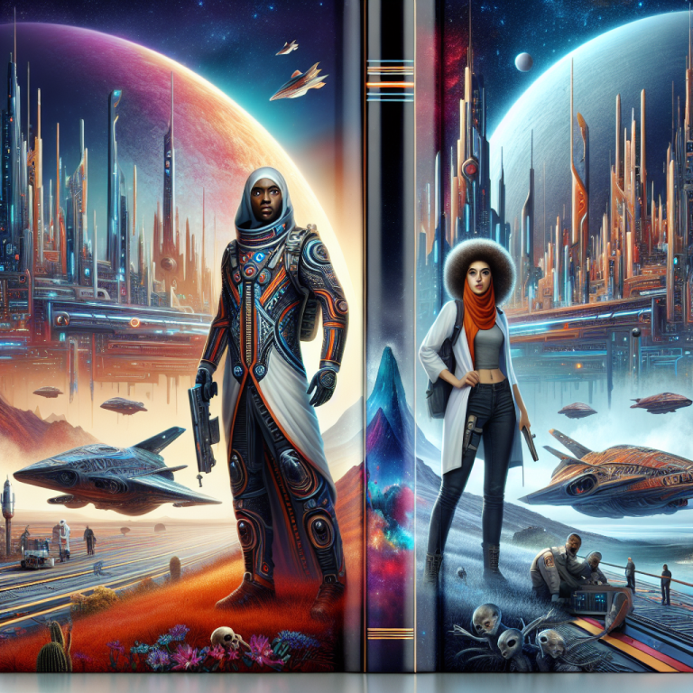Time Travel Book Cover Generator