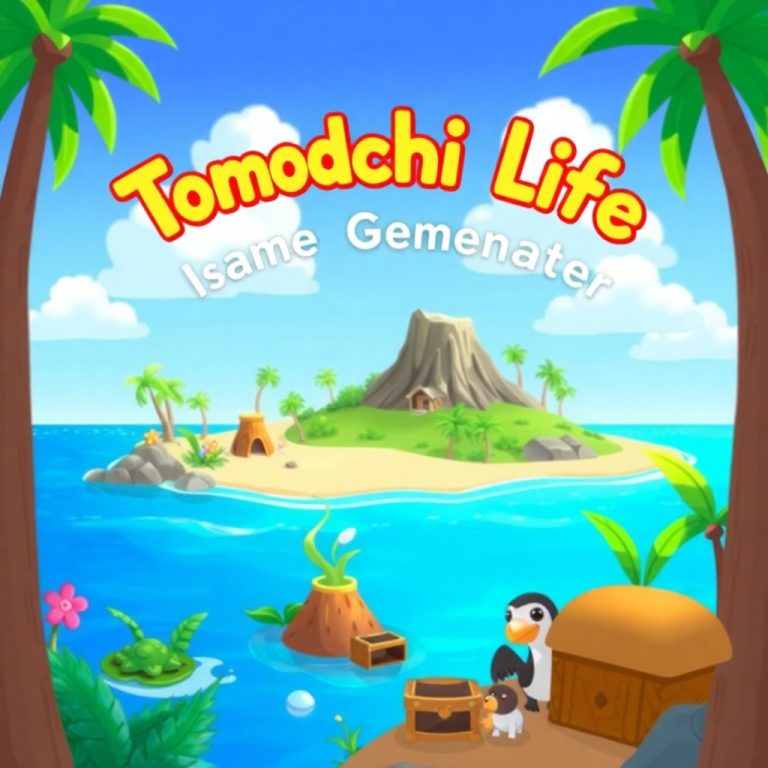 Tomodachi Life Island Name Generator