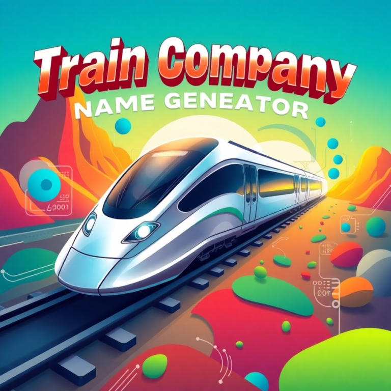 Train Company Name Generator