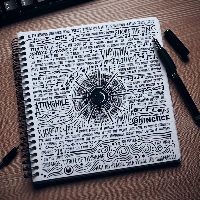 Trance Song Lyrics Generator