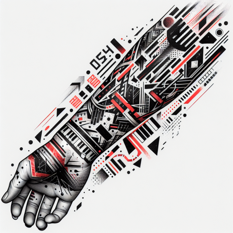 Trash Polka Forearm Tattoo Generator