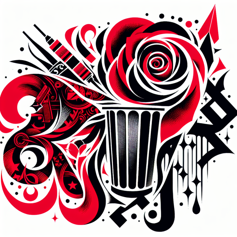 Trash Polka Love Tattoo Generator