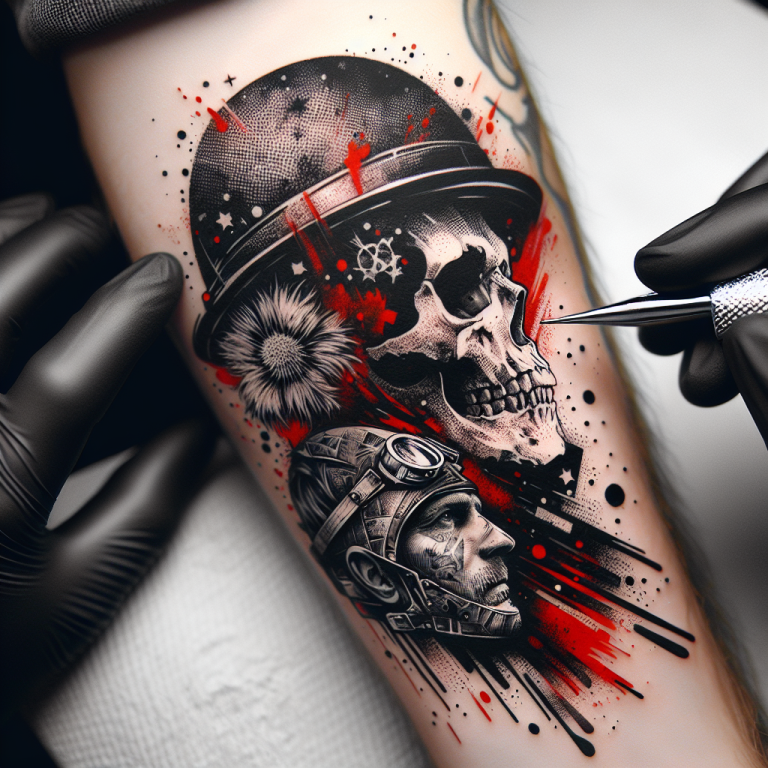 Trash Polka Tattoo Generator