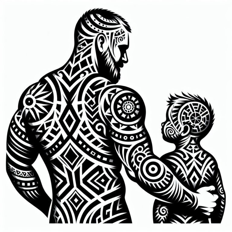 Tribal Father Tattoo Generator