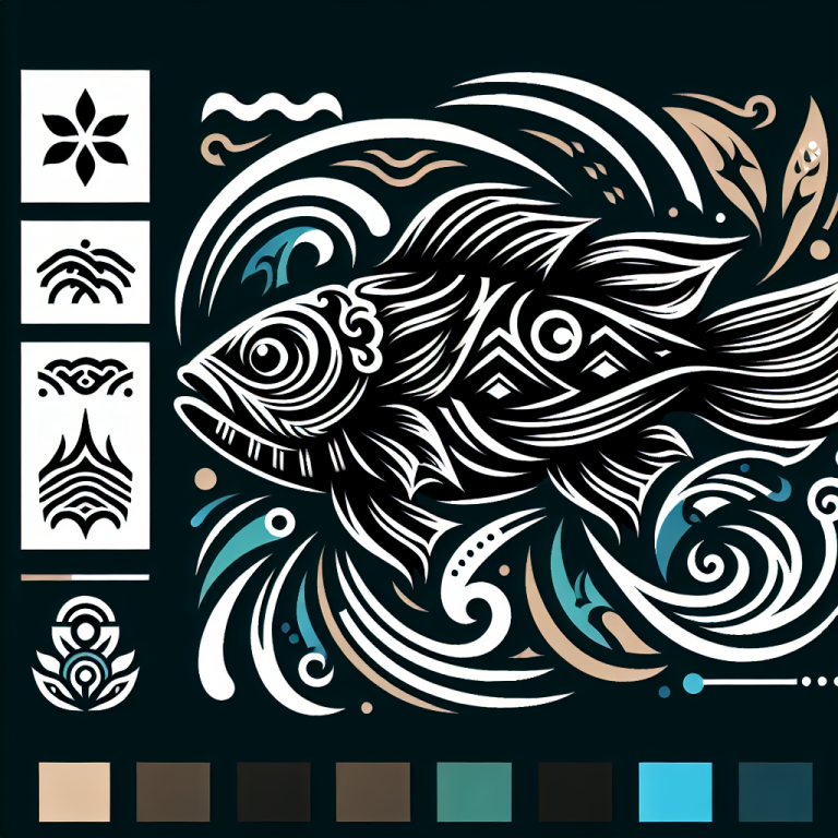 Tribal Fish Tattoo Generator