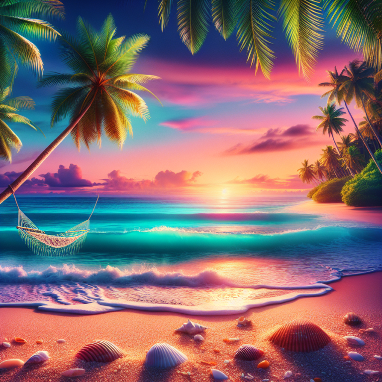 Tropical Aesthetic Wallpaper Generator