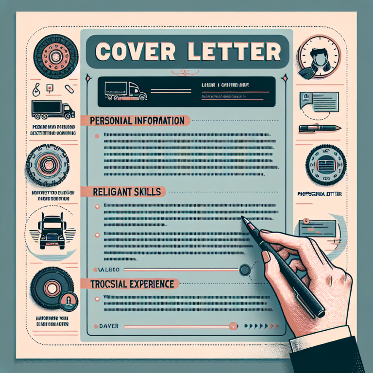Truck Driver Cover Letter Generator