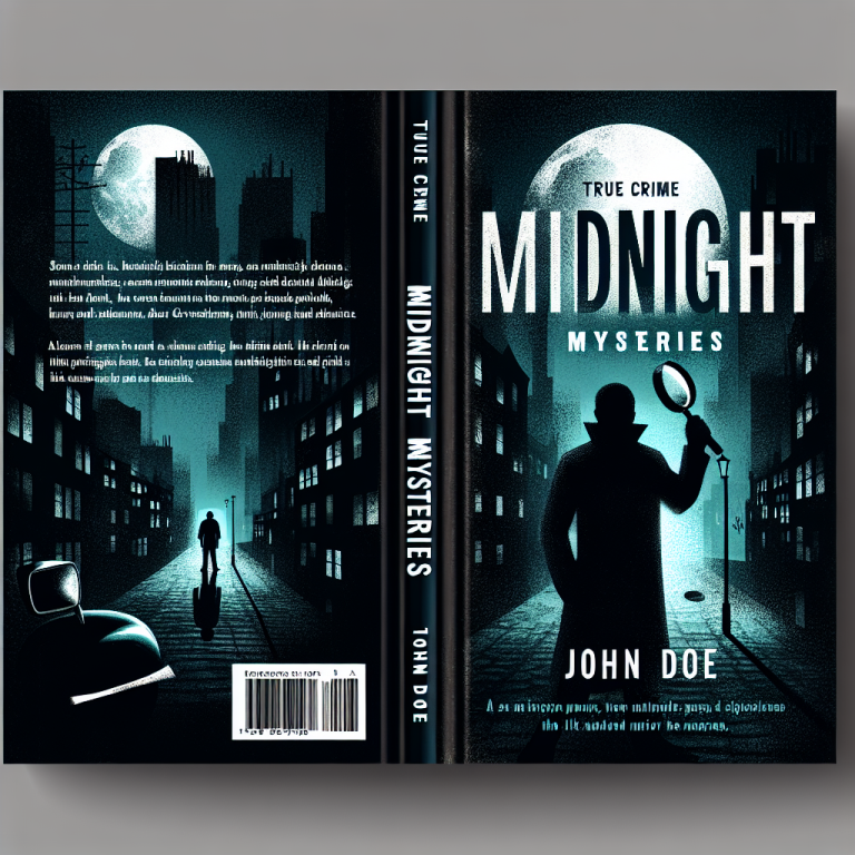 True Crime Book Cover Generator