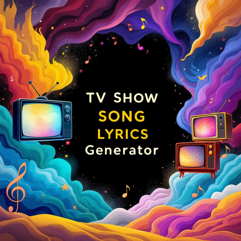 Tv Show Song Lyrics Generator