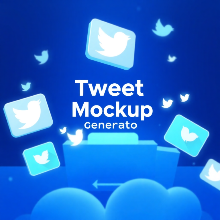 Tweet Mockup Generator