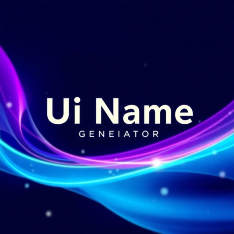Ui Name Generator
