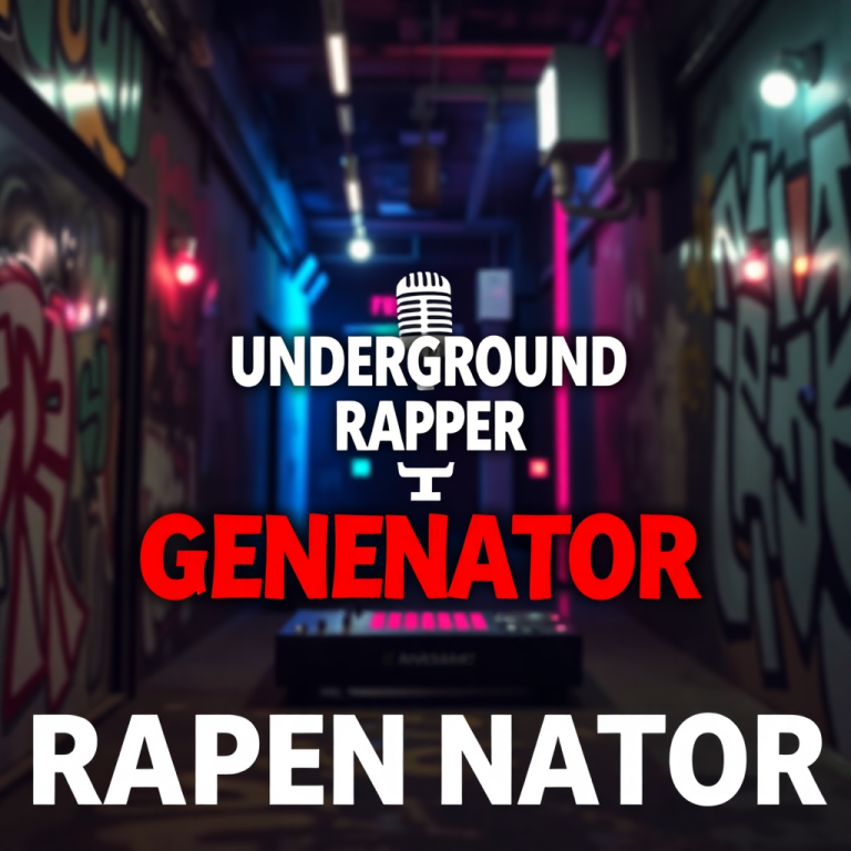 Underground Rapper Name Generator