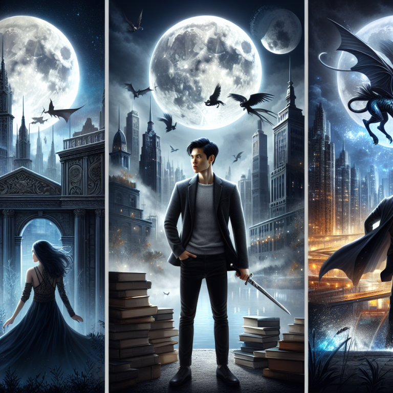 Urban Fantasy Book Cover Generator