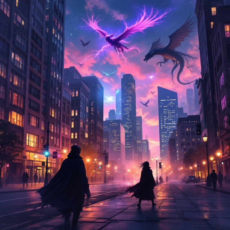 Urban Fantasy Story Generator