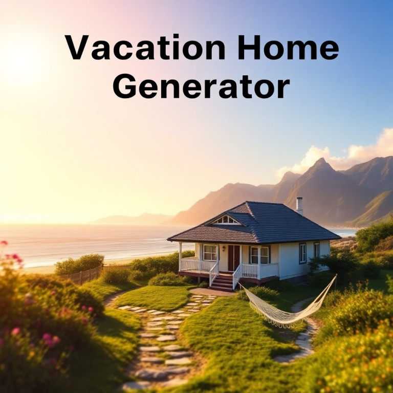 Vacation Home Name Generator