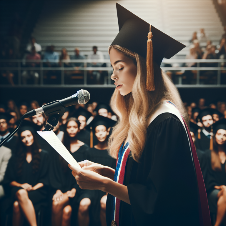 Valedictorian Speech Generator
