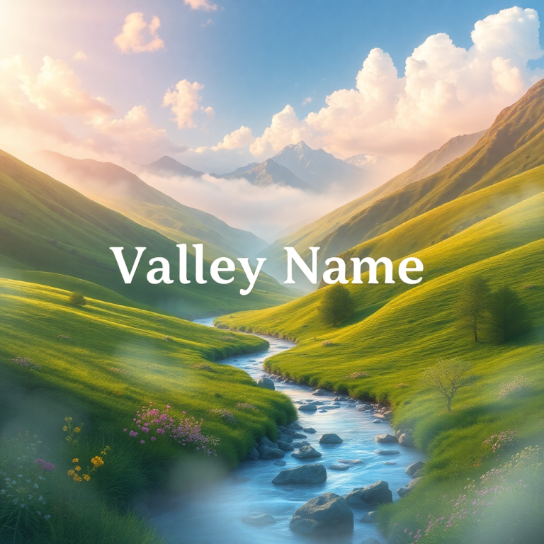 Valley Name Generator