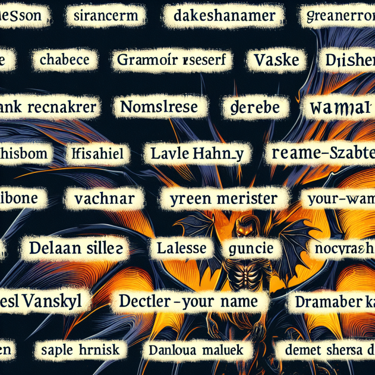 Vampire Name Generator