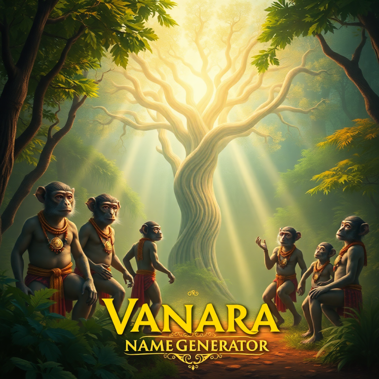 Vanara Name Generator