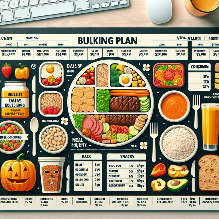 Vegan Bulking Meal Plan Generator