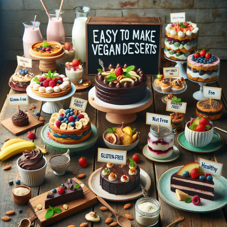 Vegan Dessert Recipe Generator